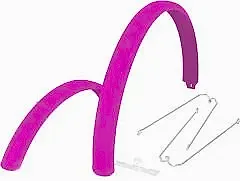 Çamurluk 20 Jant Pembe