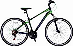 Kron TX75 28 Jant Trekking Bisiklet Mat Siyah-Füme-Yeşil 43 cm