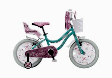 Salcano Muki 16 Jant Çocuk Bisikleti Turkuaz-Pembe