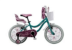 Salcano Muki 16 Jant Çocuk Bisikleti Turkuaz-Pembe