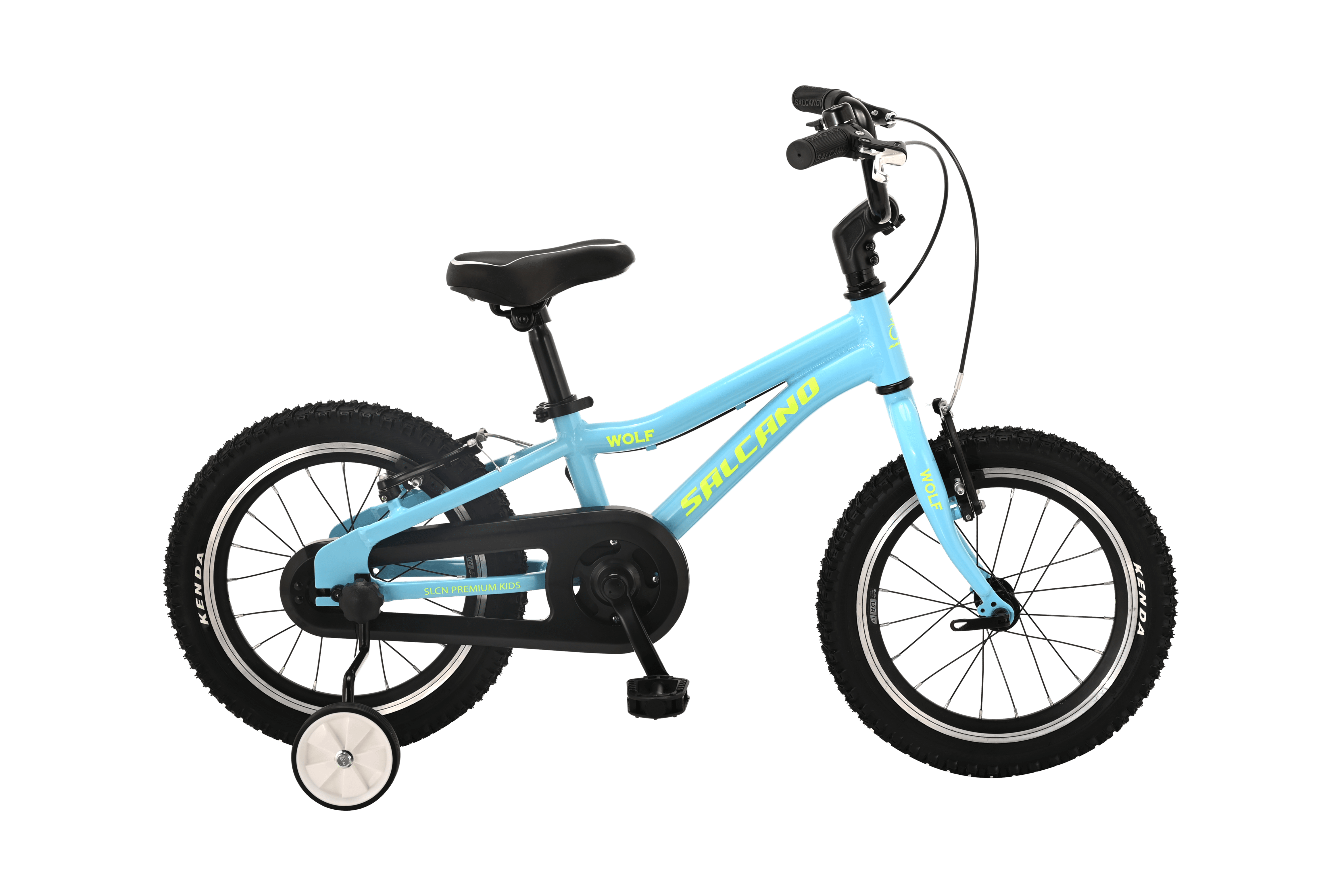 Salcano Wolf 16 Jant Erkek Çocuk Bisikleti Beyaz-Kırmızı