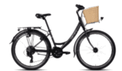 Carraro Jasmine 26 Jant Şehir Bisikleti Mor-Gri 38 cm