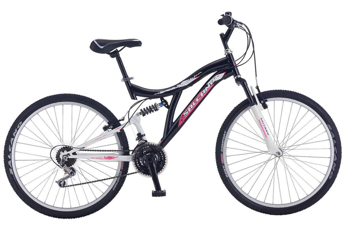 Salcano Helen 24 Jant Dağ Bisikleti Siyah-Pembe