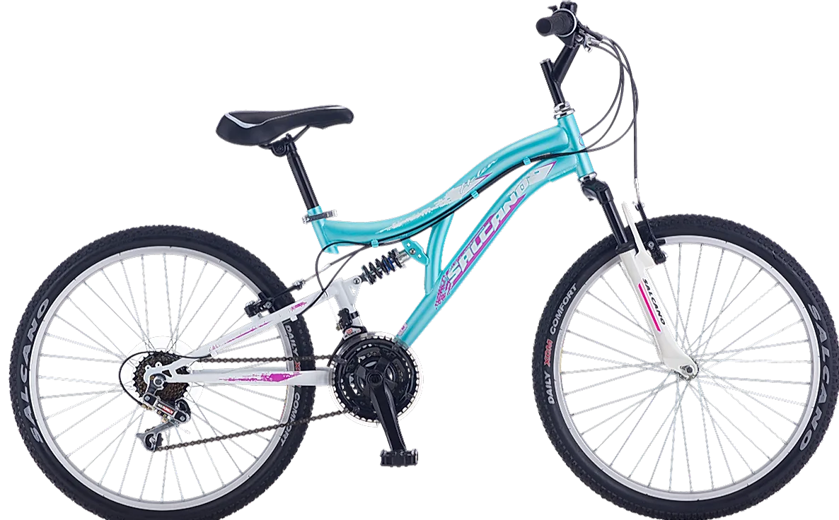 Salcano Helen 24 Jant Dağ Bisikleti Mint Yeşil-Pembe
