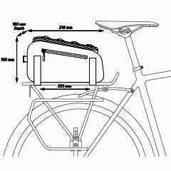 Çanta Bagaj Üstü Traveler 40 Zefal